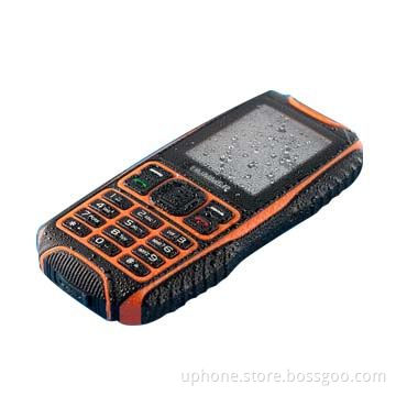 2-inch IP67 Rugged Waterproof GSM Mobile Phone, Drop Resistance